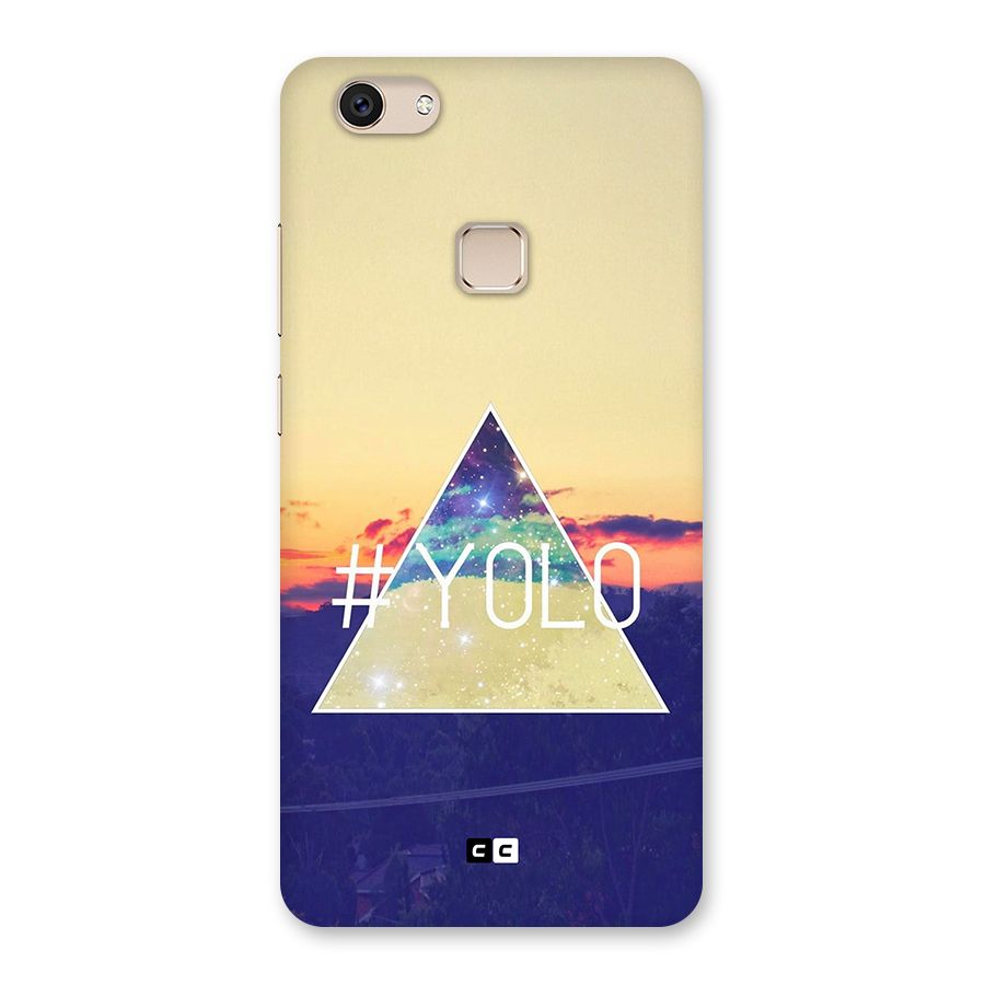 Yolo illuminati Back Case for Vivo V7