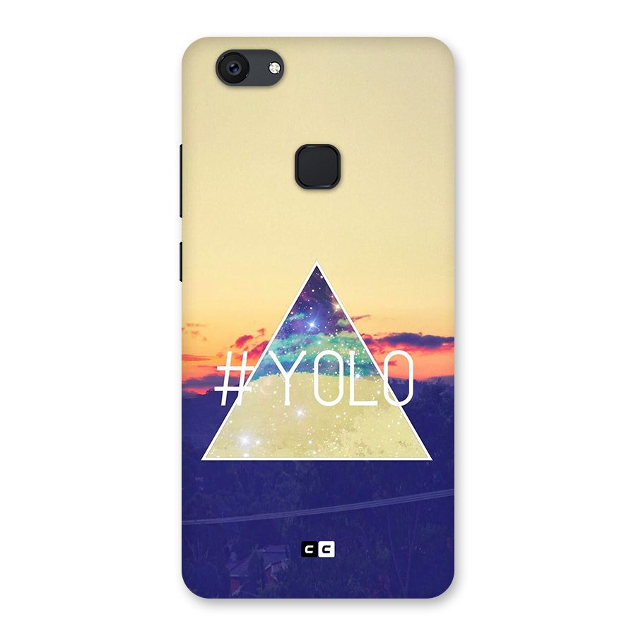 Yolo illuminati Back Case for Vivo V7 Plus