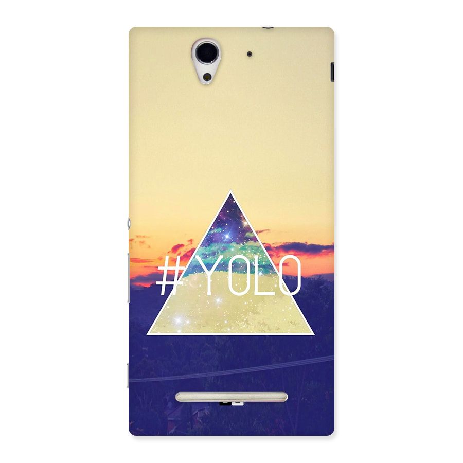 Yolo illuminati Back Case for Xperia C3