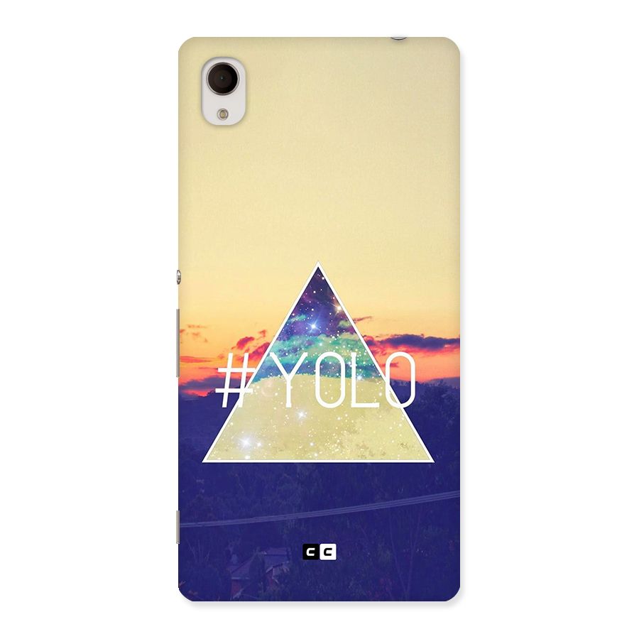 Yolo illuminati Back Case for Xperia M4