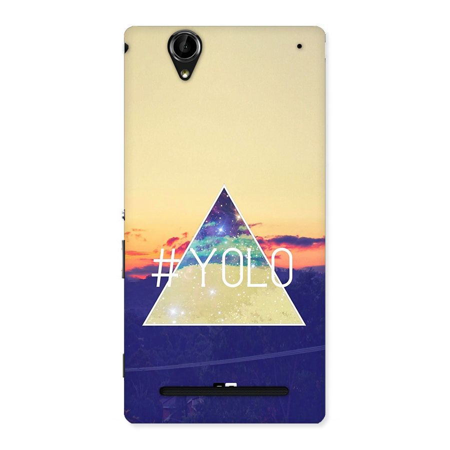 Yolo illuminati Back Case for Xperia T2
