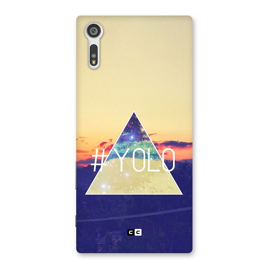 Yolo illuminati Back Case for Xperia XZ