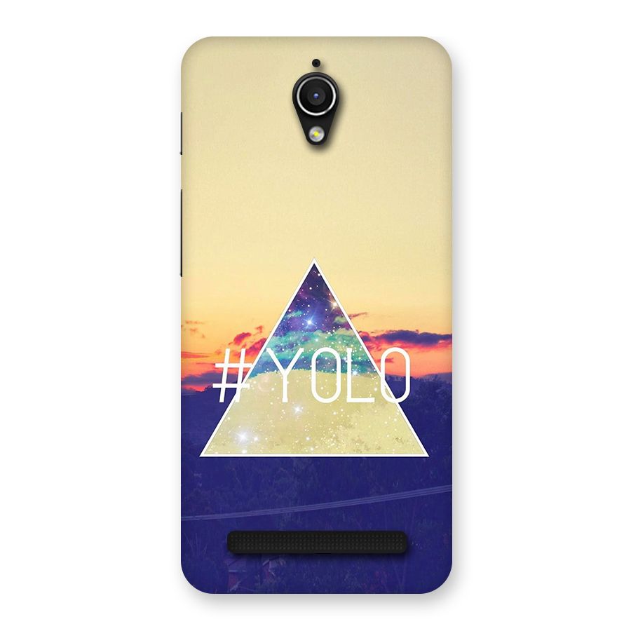 Yolo illuminati Back Case for Zenfone Go