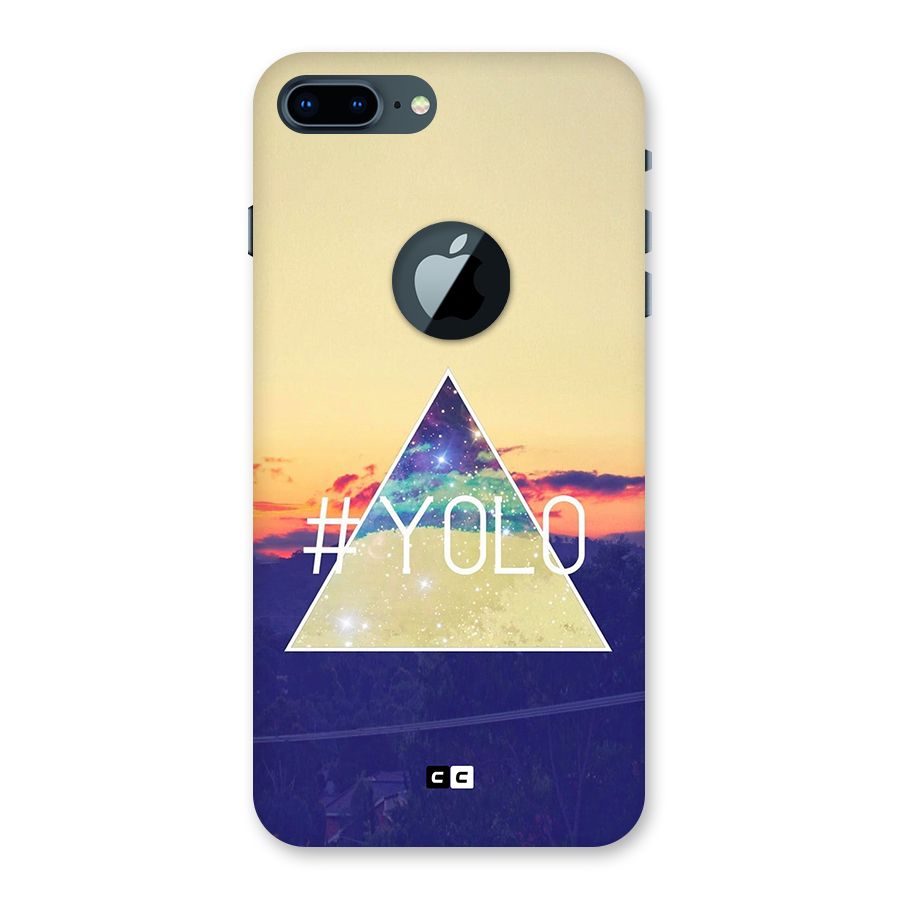 Yolo illuminati Back Case for iPhone 7 Plus Logo Cut