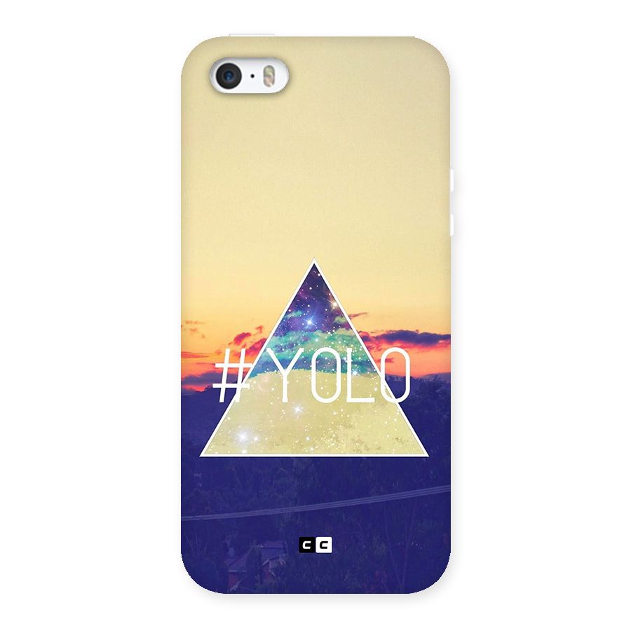 Yolo illuminati Back Case for iPhone SE 2016
