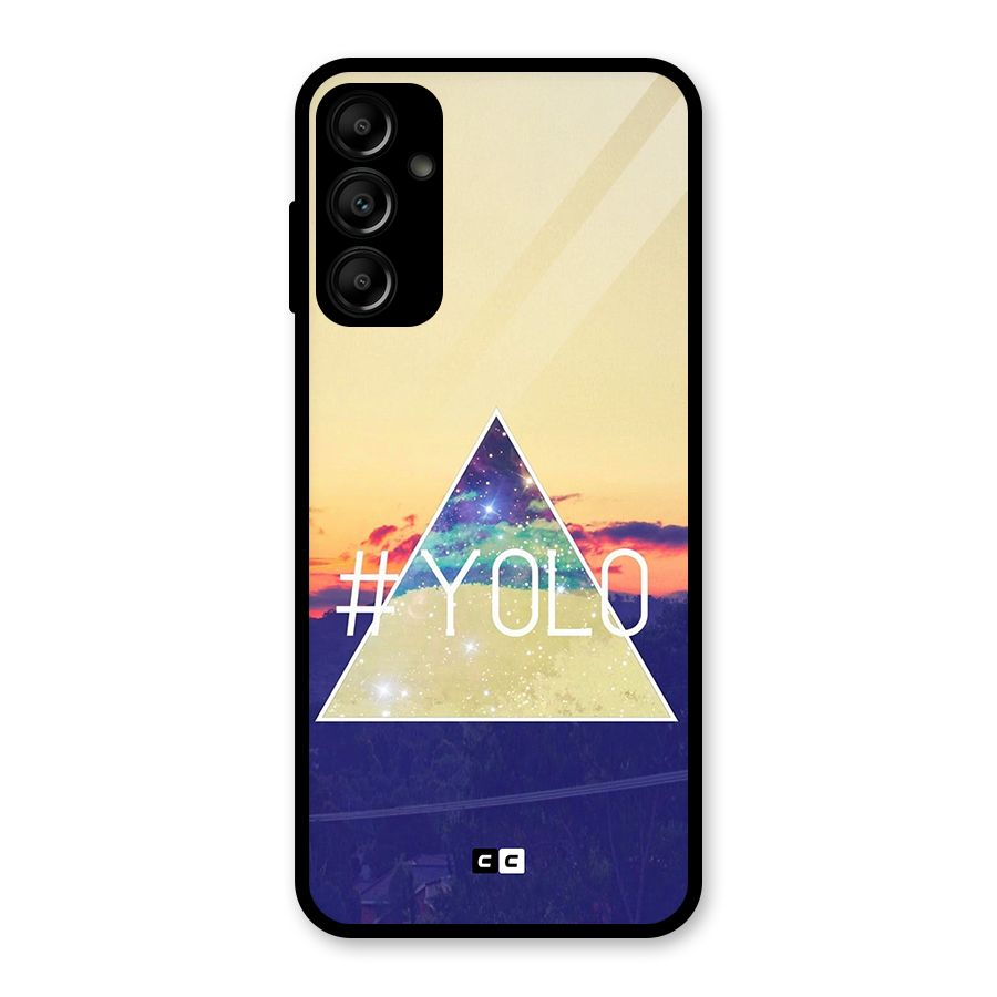 Yolo illuminati Glass Back Case for Galaxy A14 5G