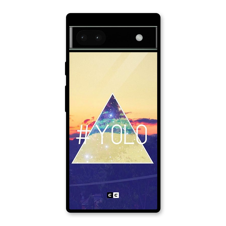 Yolo illuminati Glass Back Case for Google Pixel 6a