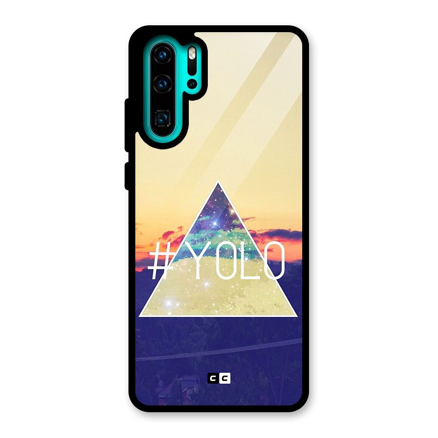 Yolo illuminati Glass Back Case for Huawei P30 Pro