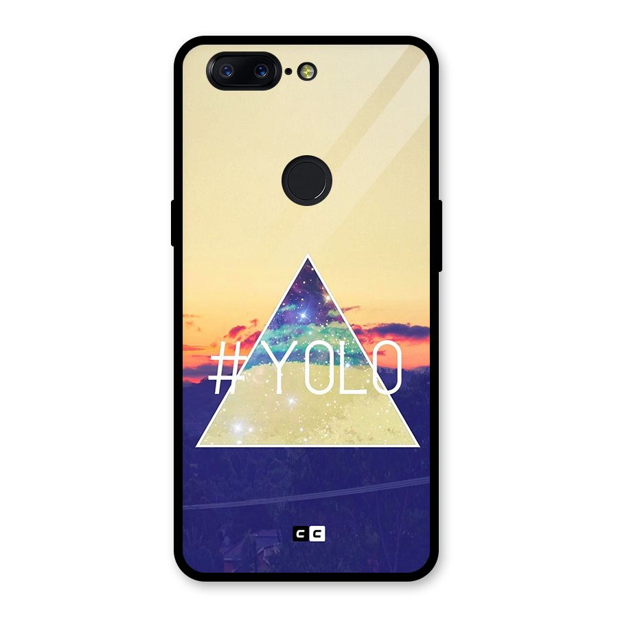 Yolo illuminati Glass Back Case for OnePlus 5T