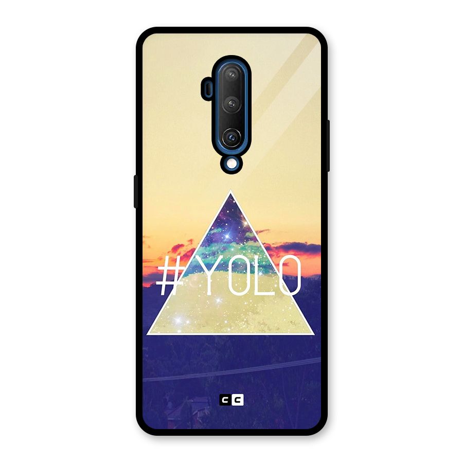 Yolo illuminati Glass Back Case for OnePlus 7T Pro