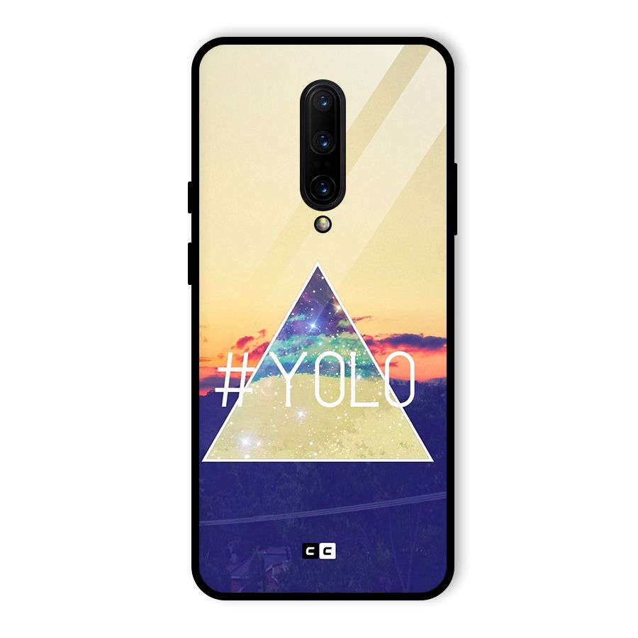 Yolo illuminati Glass Back Case for OnePlus 7 Pro