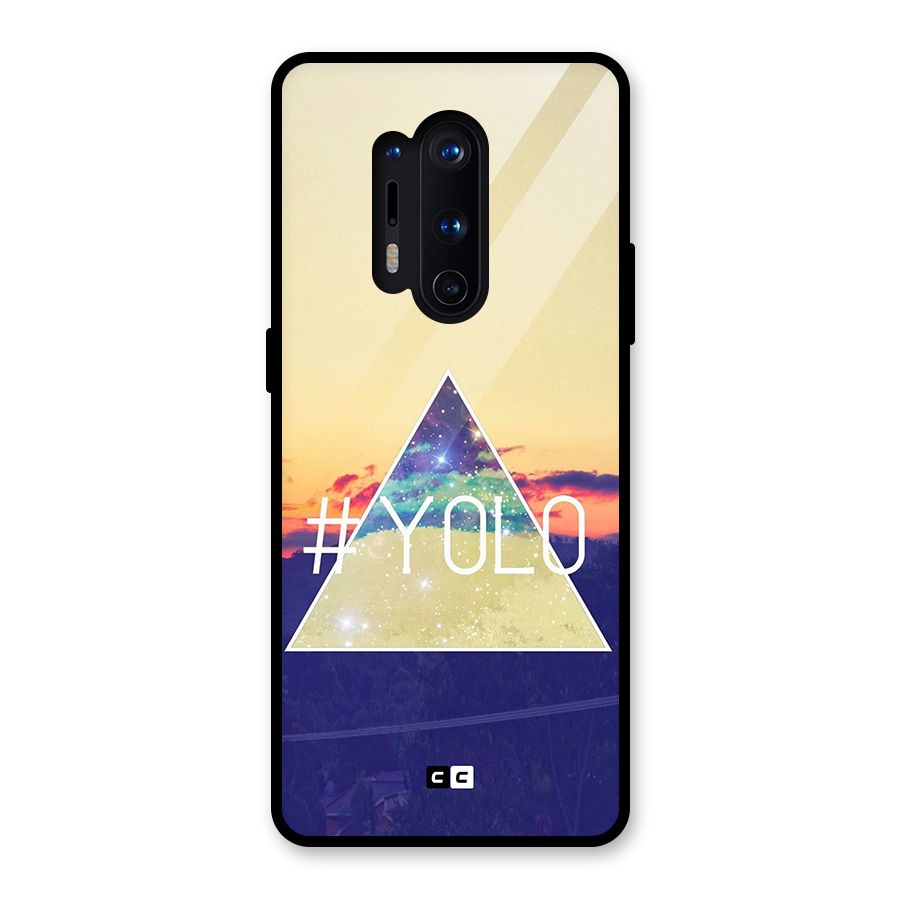 Yolo illuminati Glass Back Case for OnePlus 8 Pro
