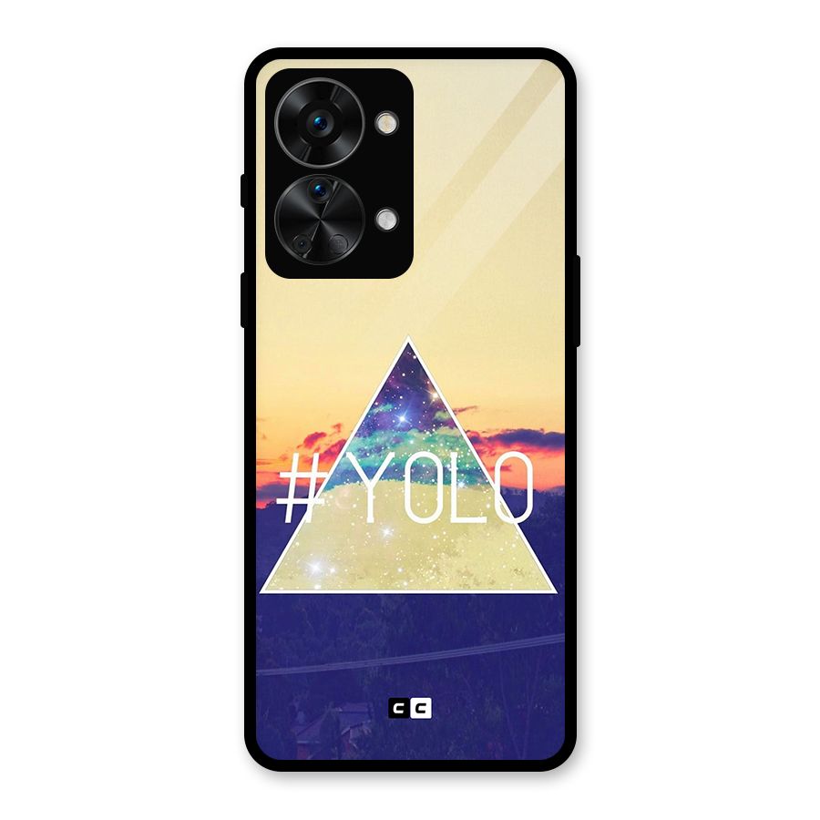 Yolo illuminati Glass Back Case for OnePlus Nord 2T