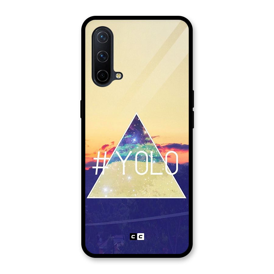 Yolo illuminati Glass Back Case for OnePlus Nord CE 5G