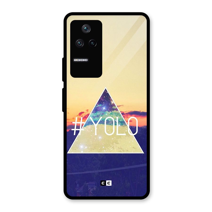Yolo illuminati Glass Back Case for Poco F4 5G