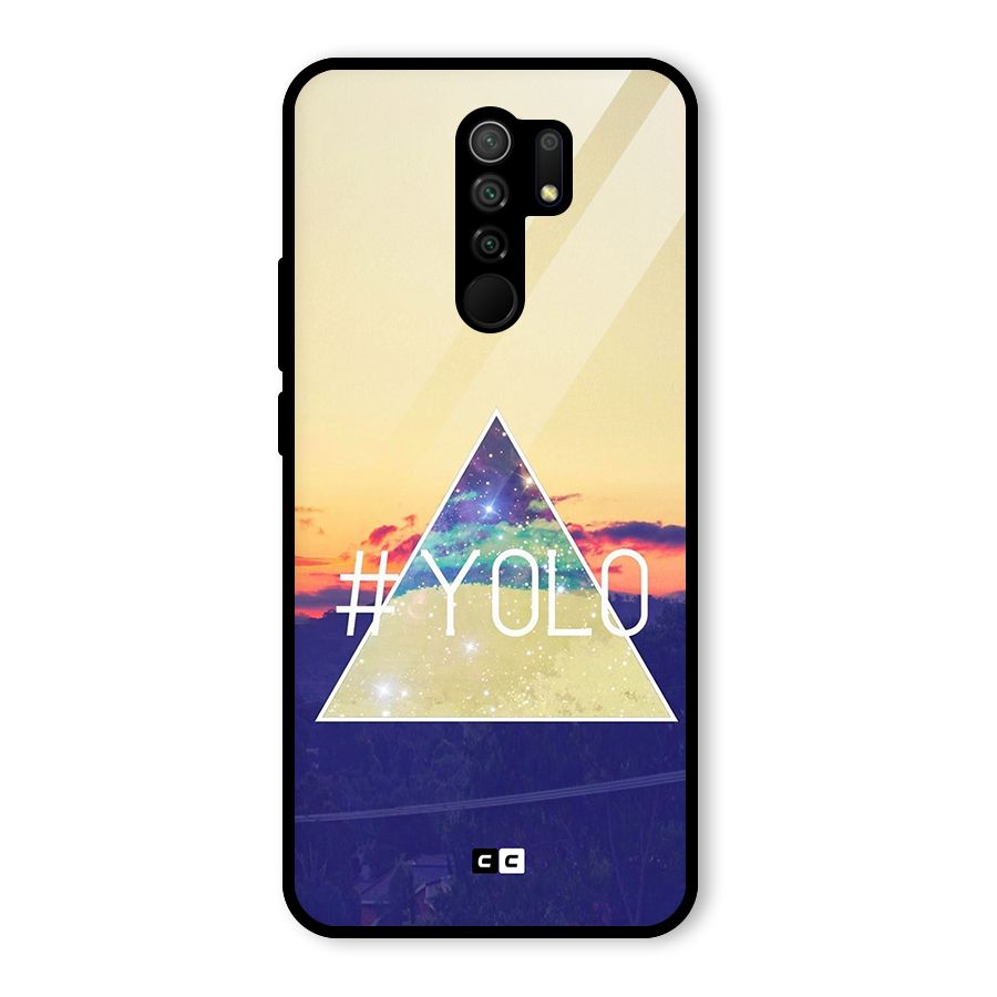 Yolo illuminati Glass Back Case for Poco M2