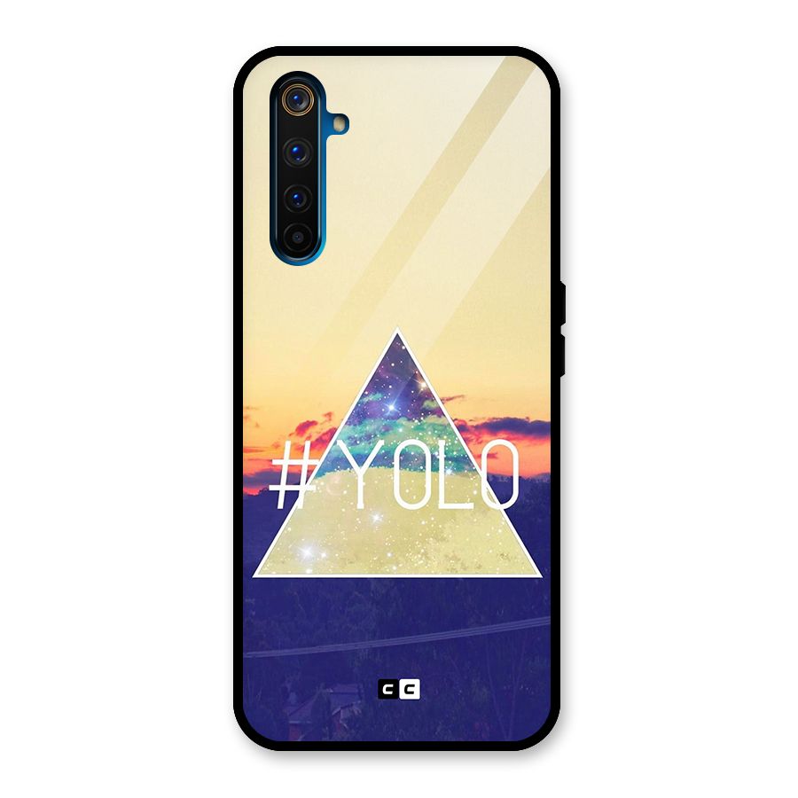 Yolo illuminati Glass Back Case for Realme 6 Pro