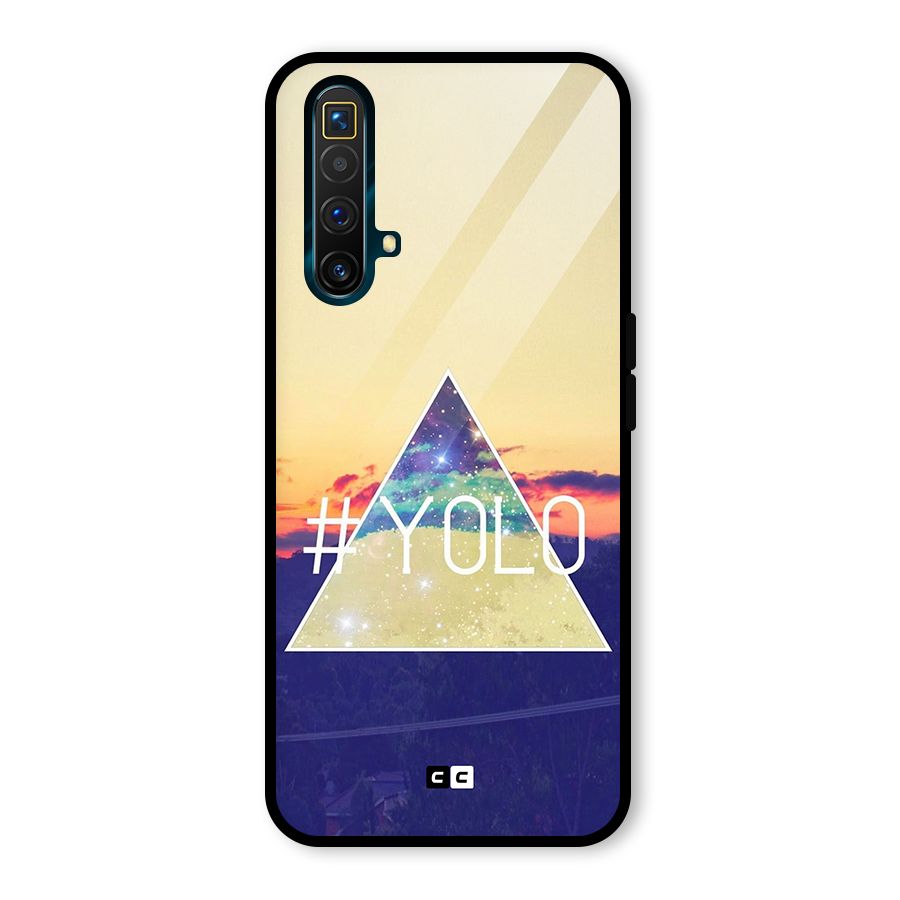 Yolo illuminati Glass Back Case for Realme X3
