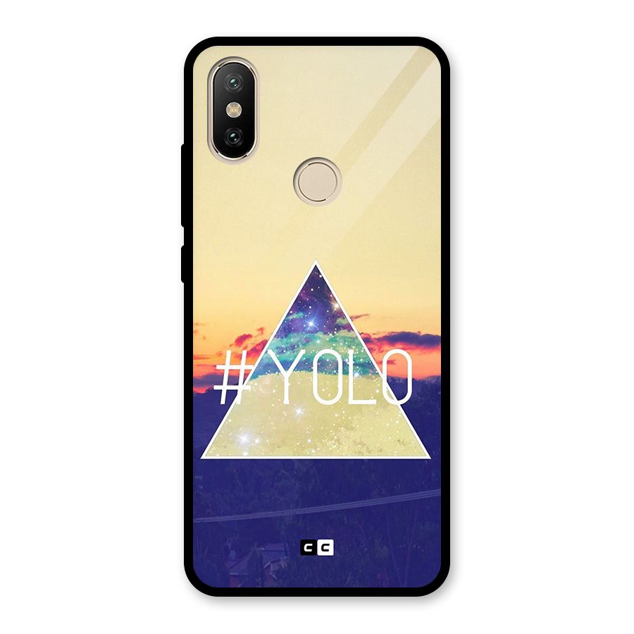 Yolo illuminati Glass Back Case for Redmi A2