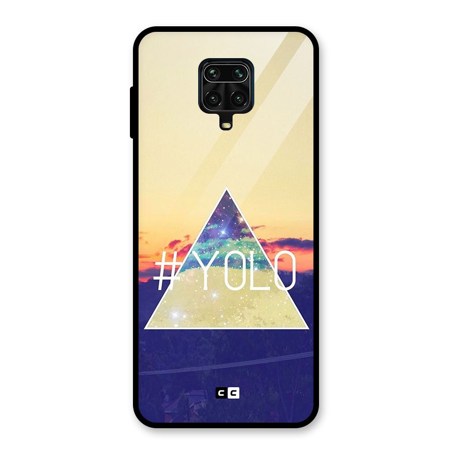 Yolo illuminati Glass Back Case for Redmi Note 9 Pro