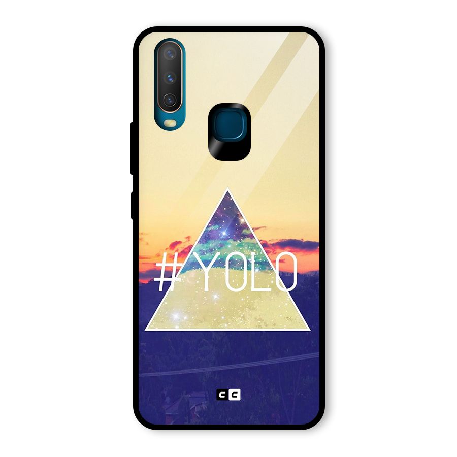 Yolo illuminati Glass Back Case for Vivo U10