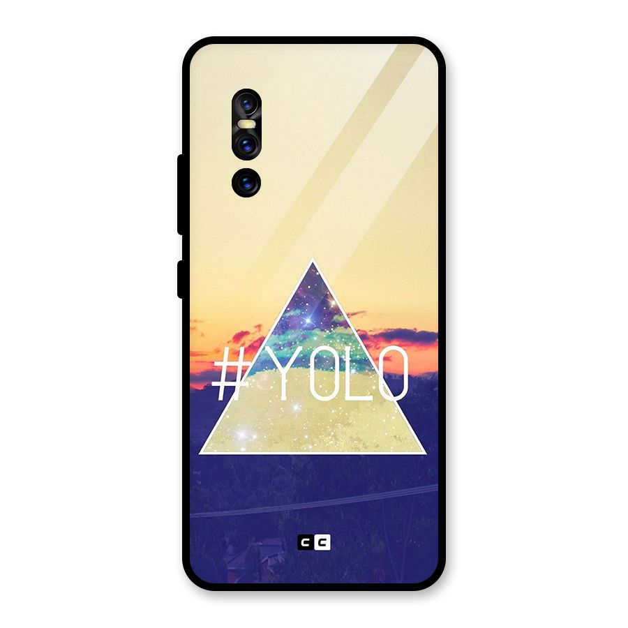 Yolo illuminati Glass Back Case for Vivo V15 Pro