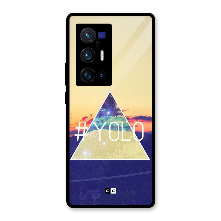 Yolo illuminati Glass Back Case for Vivo X70 Pro Plus