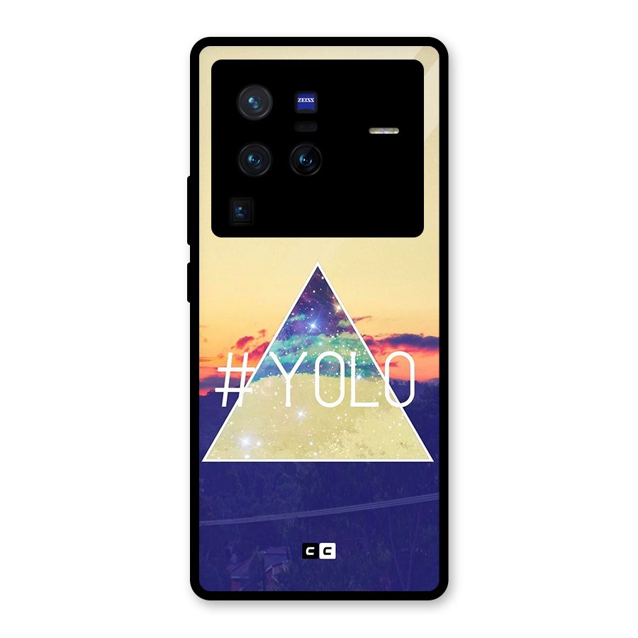 Yolo illuminati Glass Back Case for Vivo X80 Pro