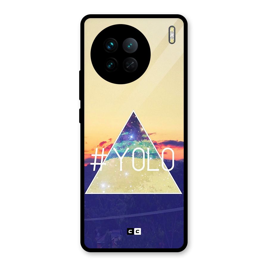 Yolo illuminati Glass Back Case for Vivo X90