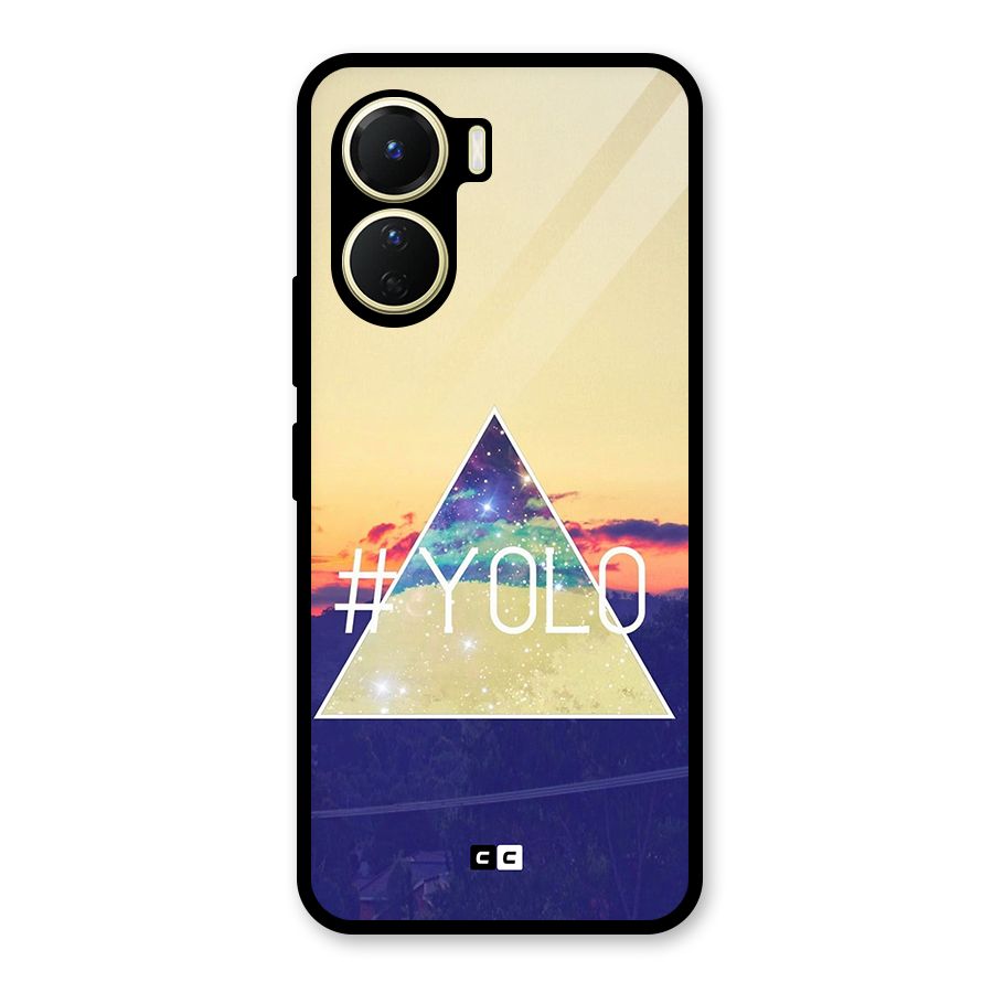 Yolo illuminati Glass Back Case for Vivo Y16
