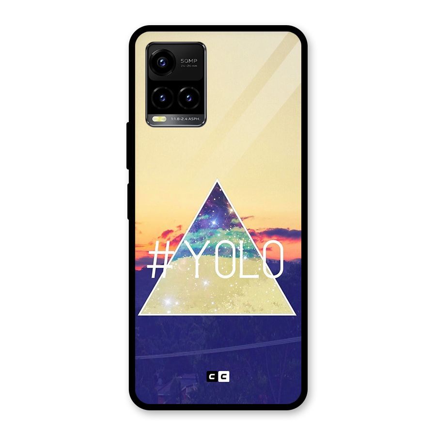Yolo illuminati Glass Back Case for Vivo Y21T