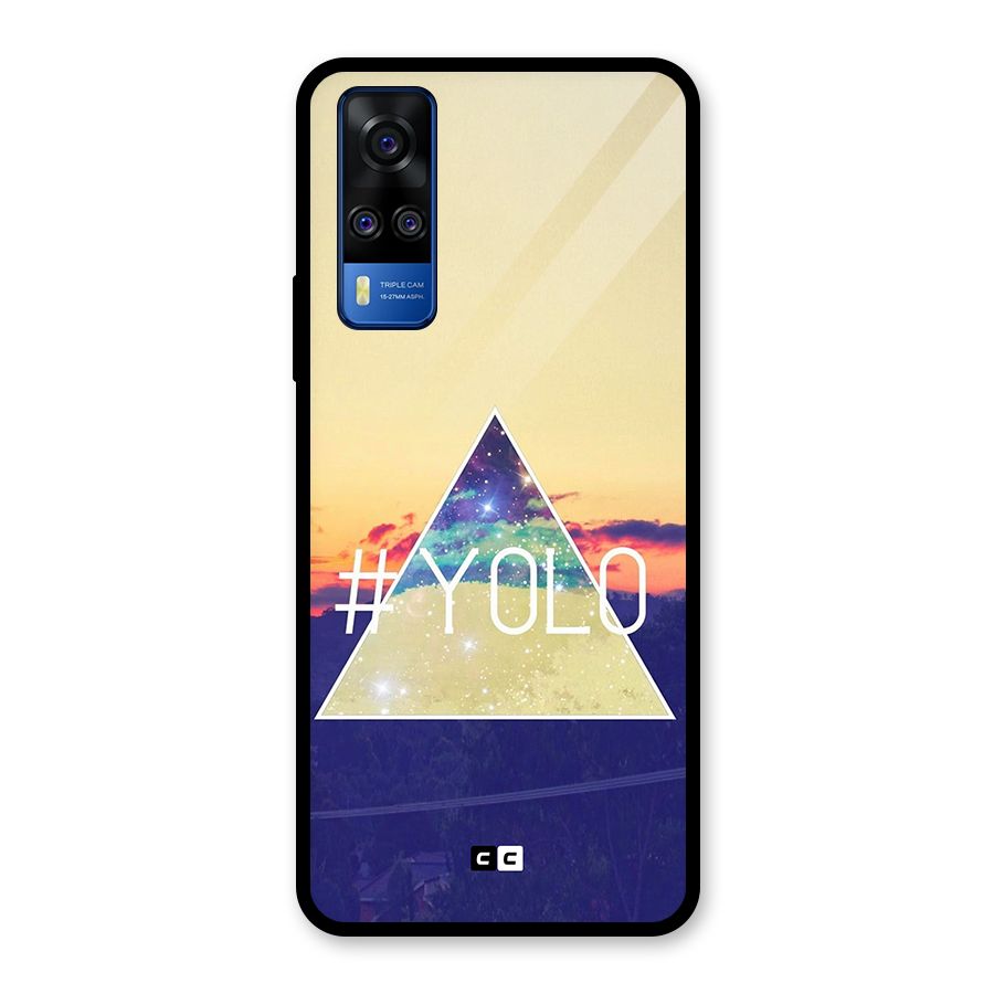 Yolo illuminati Glass Back Case for Vivo Y31