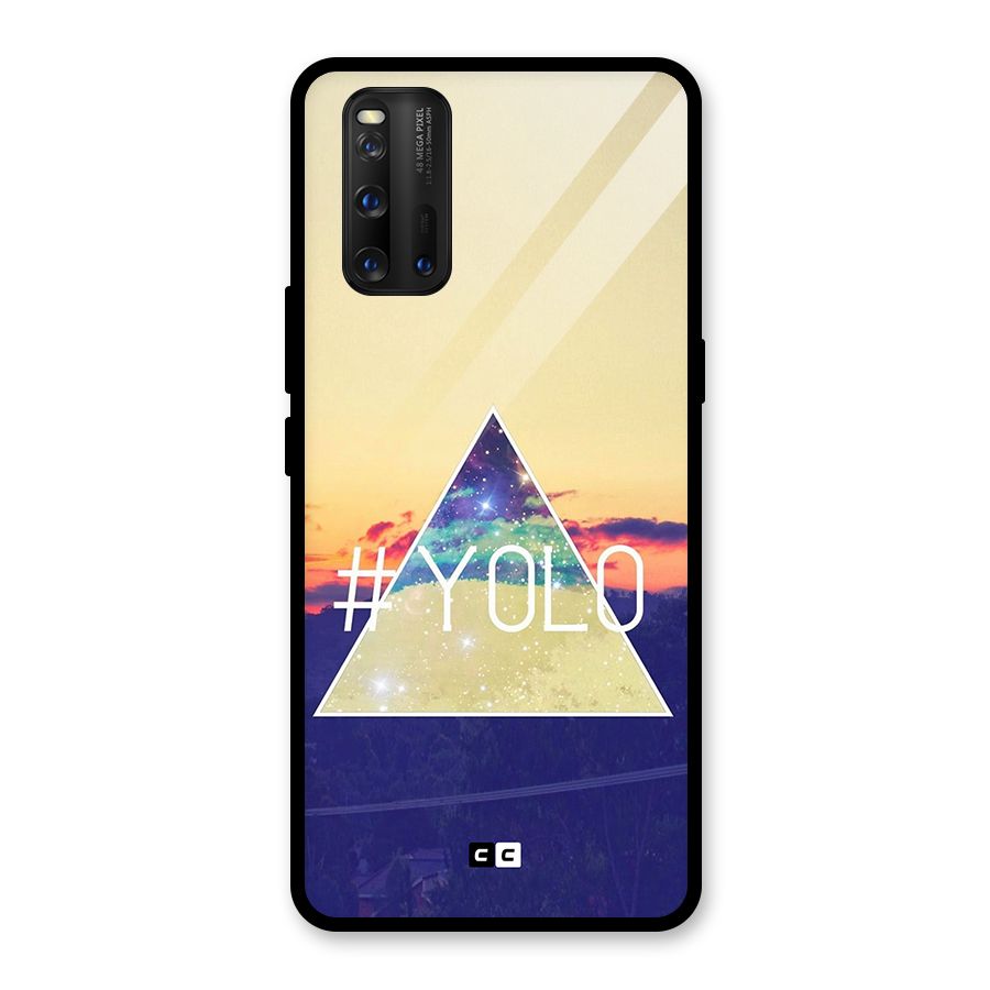 Yolo illuminati Glass Back Case for Vivo iQOO 3