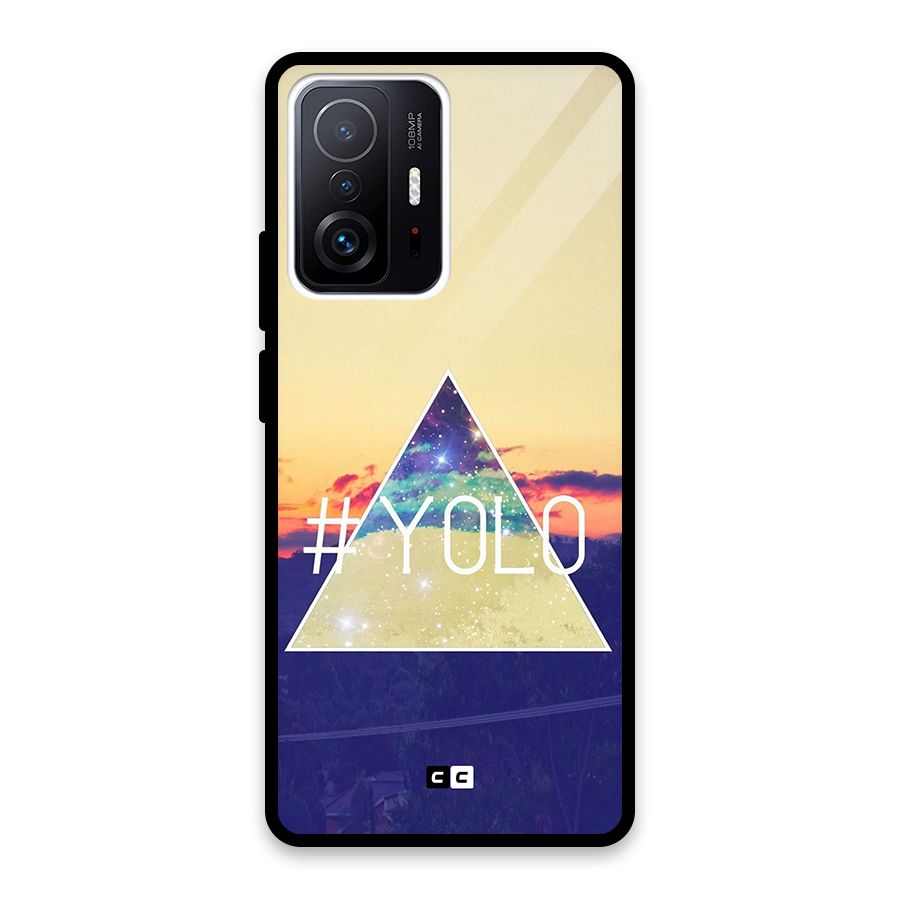 Yolo illuminati Glass Back Case for Xiaomi 11T Pro