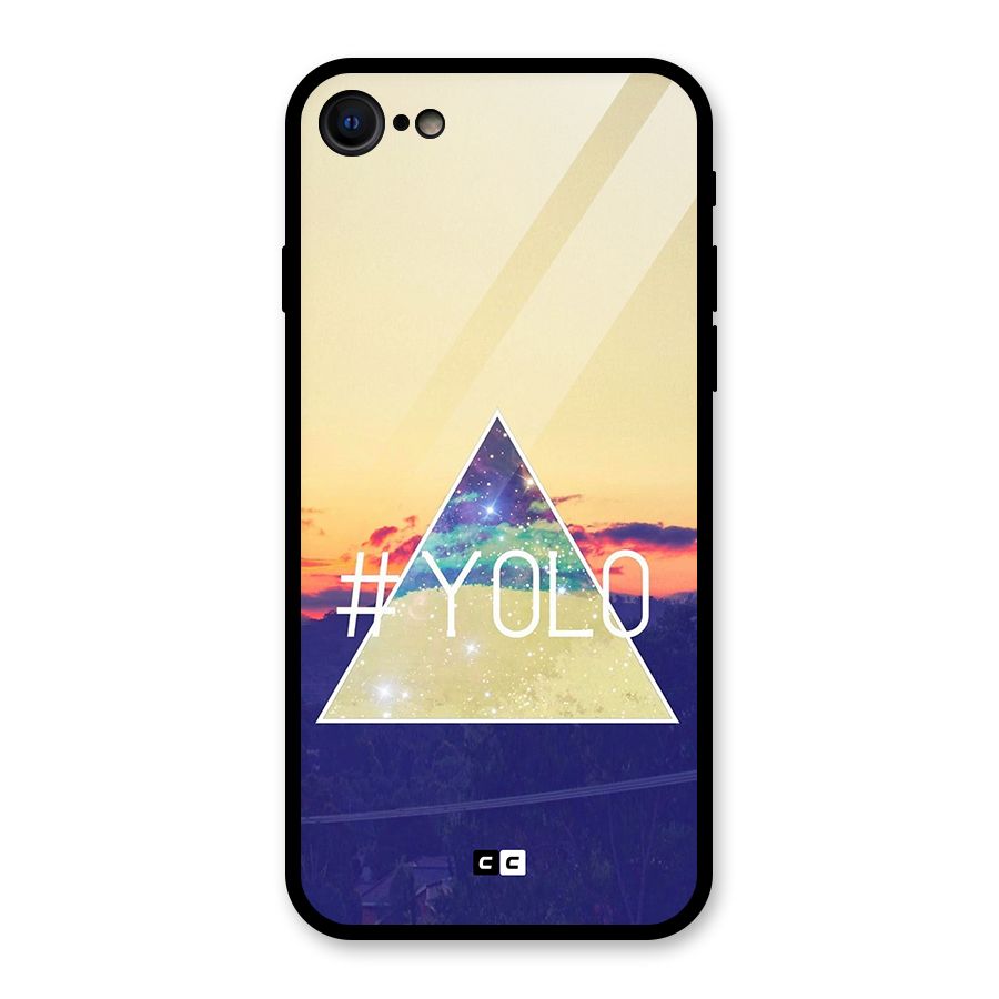 Yolo illuminati Glass Back Case for iPhone 7