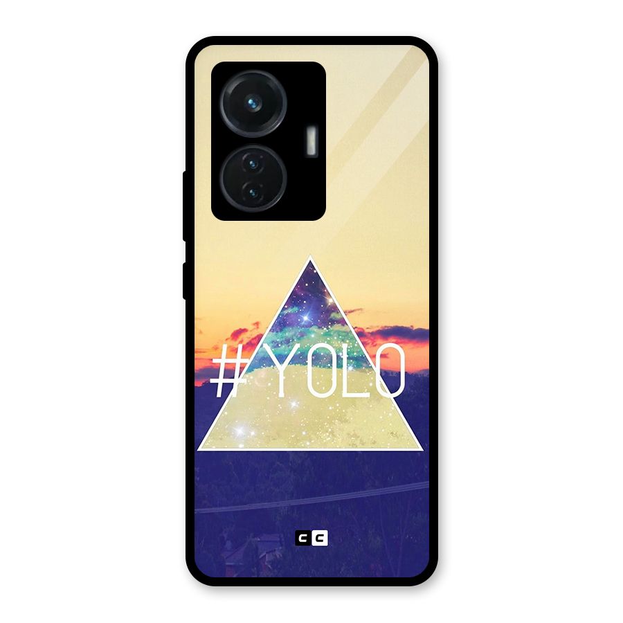 Yolo illuminati Glass Back Case for iQOO Z6 44W