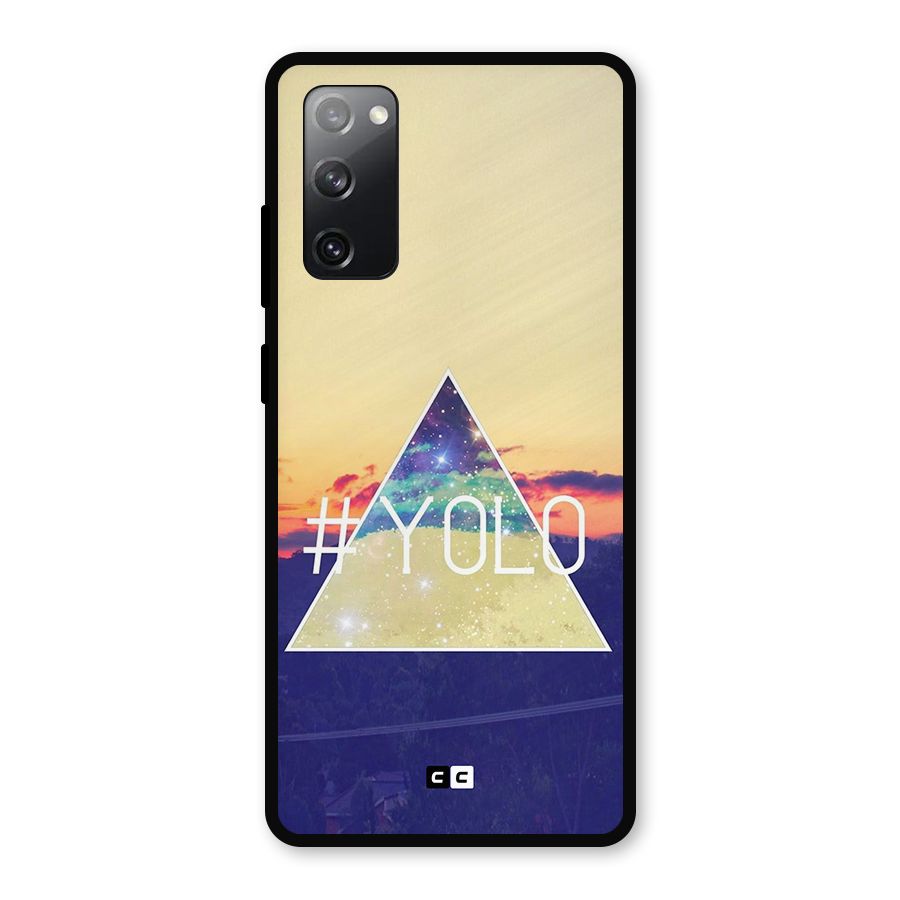 Yolo illuminati Metal Back Case for Galaxy S20 FE 5G