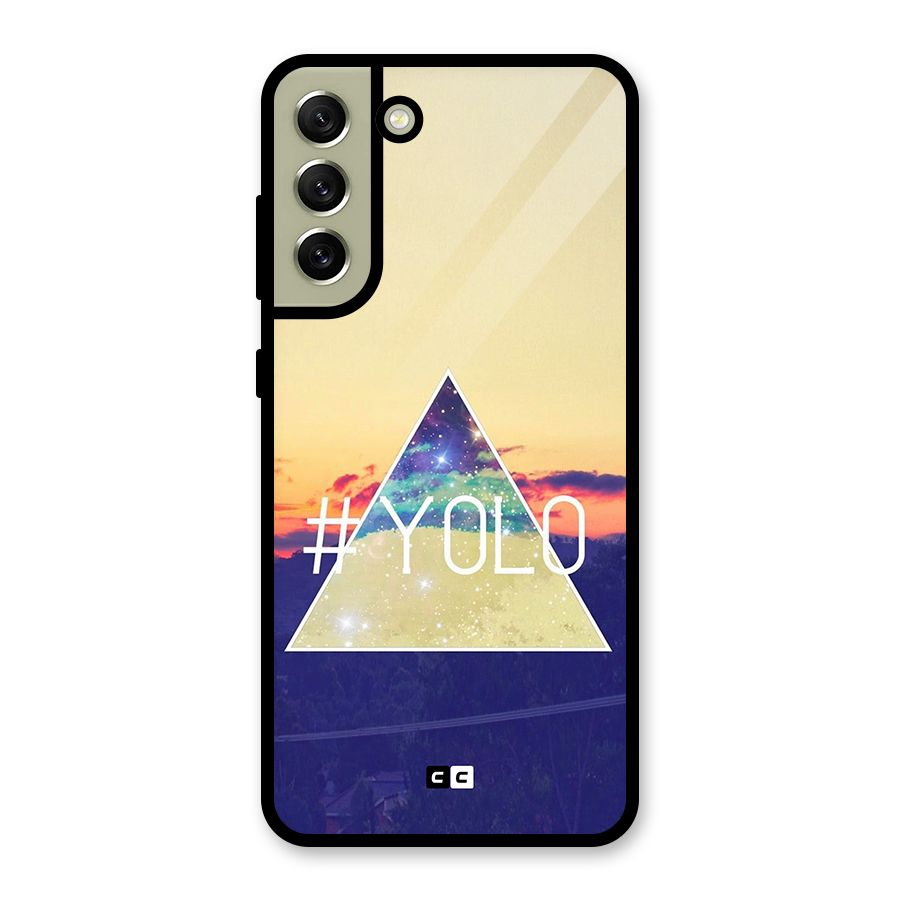 Yolo illuminati Metal Back Case for Galaxy S21 FE 5G (2023)