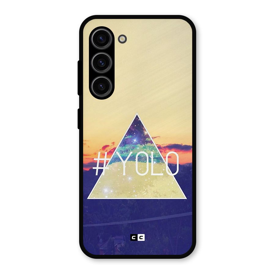 Yolo illuminati Metal Back Case for Galaxy S23