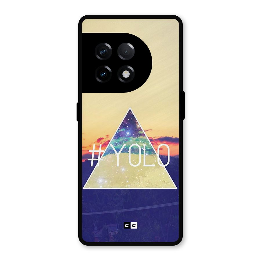 Yolo illuminati Metal Back Case for OnePlus 11R