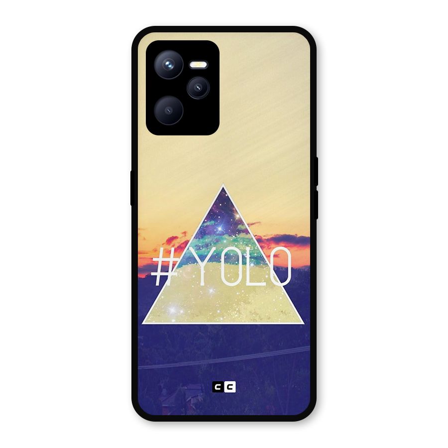 Yolo illuminati Metal Back Case for Realme C35