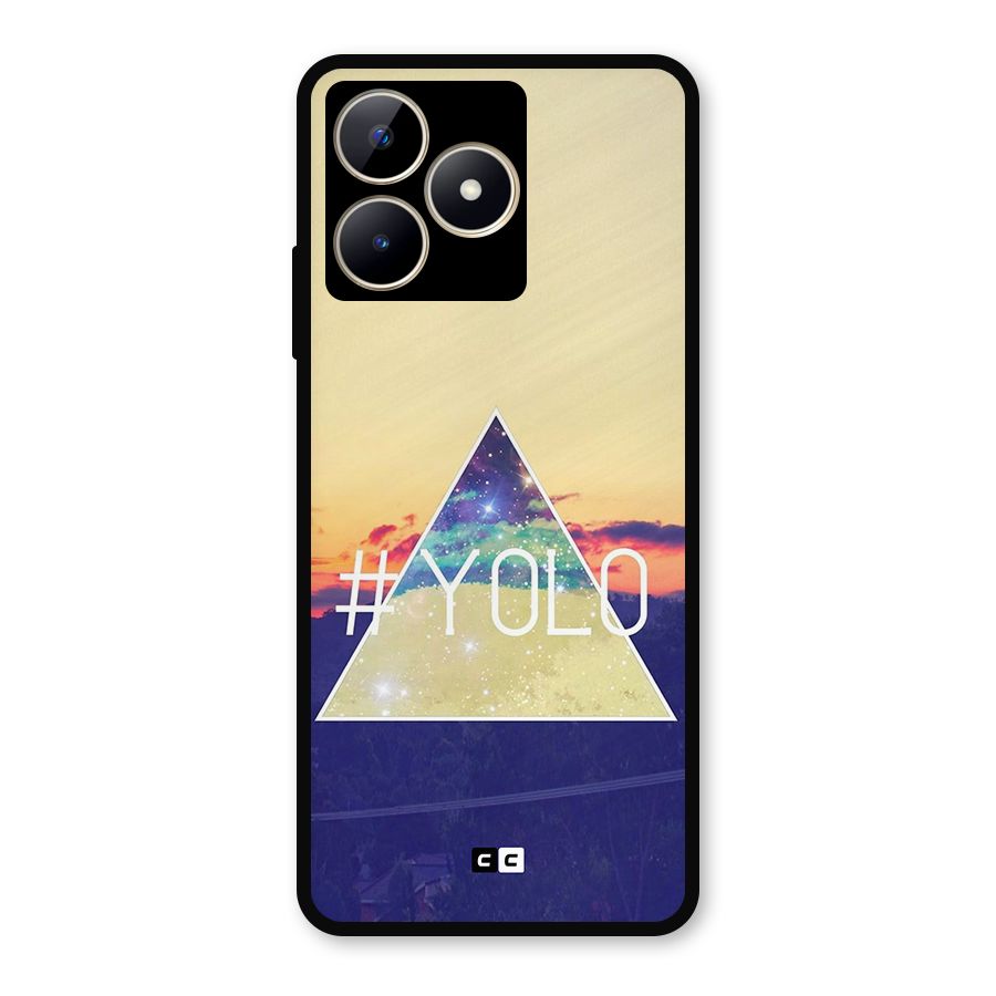 Yolo illuminati Metal Back Case for Realme C53