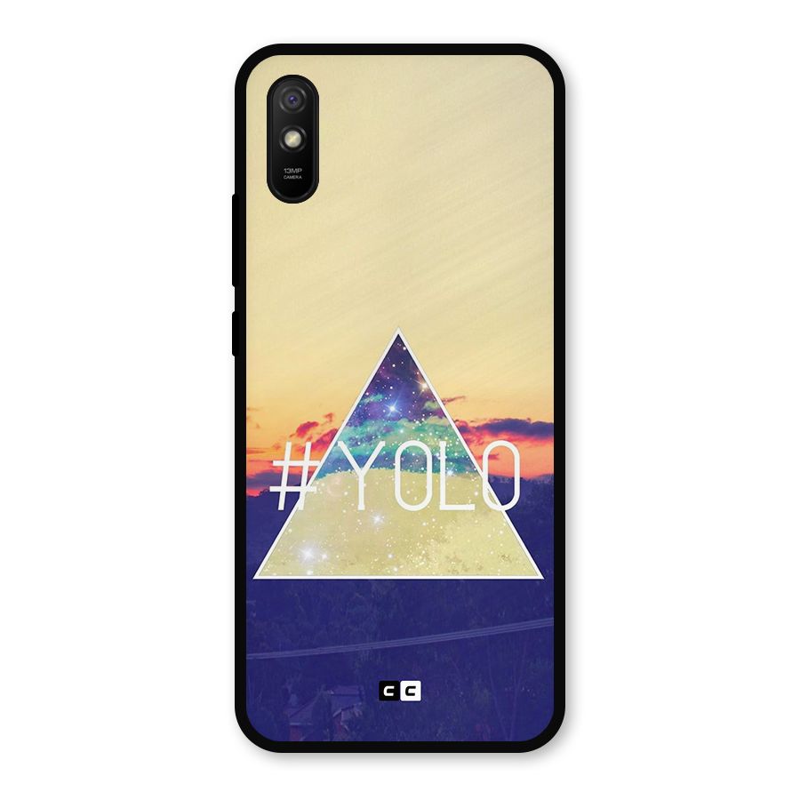 Yolo illuminati Metal Back Case for Redmi 9a
