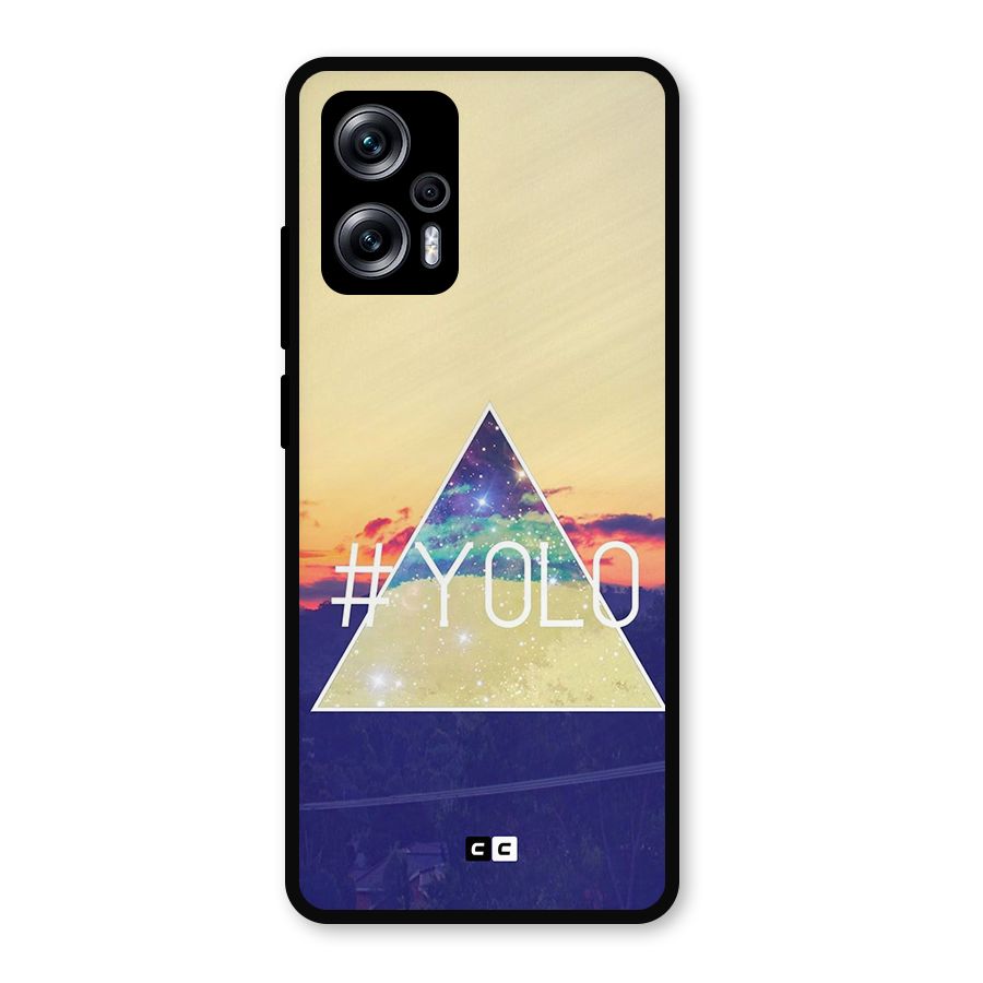 Yolo illuminati Metal Back Case for Redmi K50i