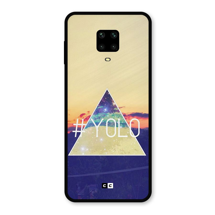 Yolo illuminati Metal Back Case for Redmi Note 9 Pro Max