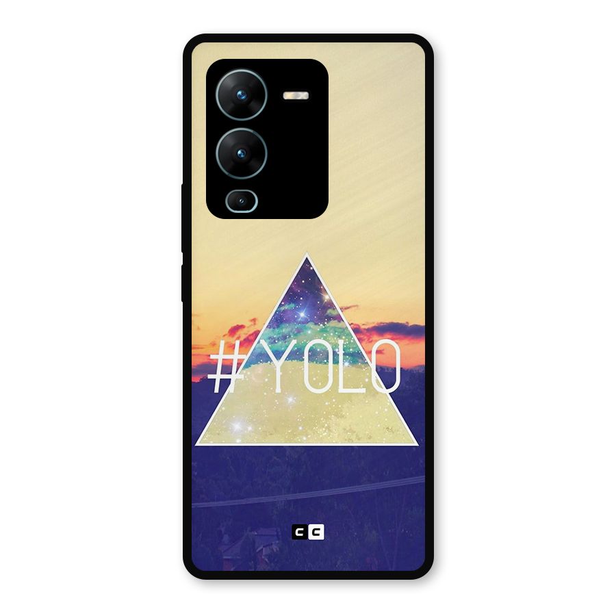 Yolo illuminati Metal Back Case for Vivo V25 Pro