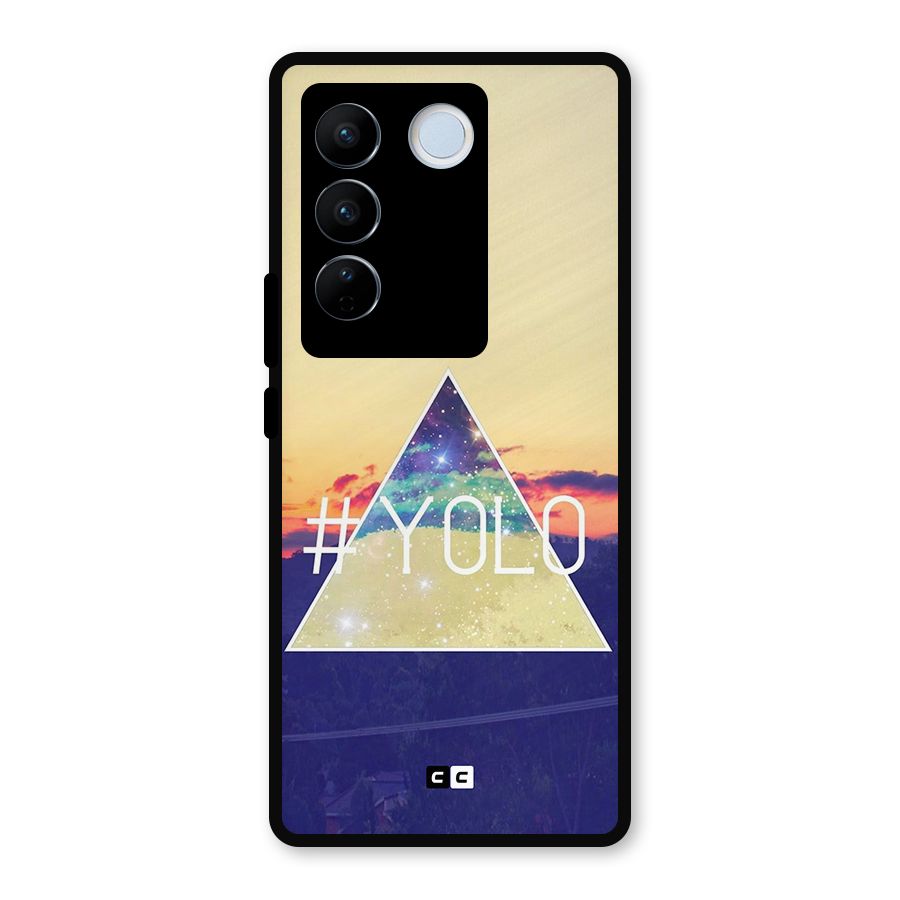 Yolo illuminati Metal Back Case for Vivo V27
