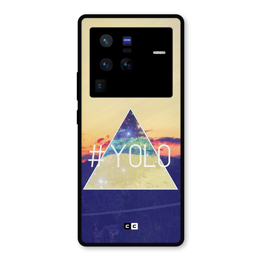 Yolo illuminati Metal Back Case for Vivo X80 Pro