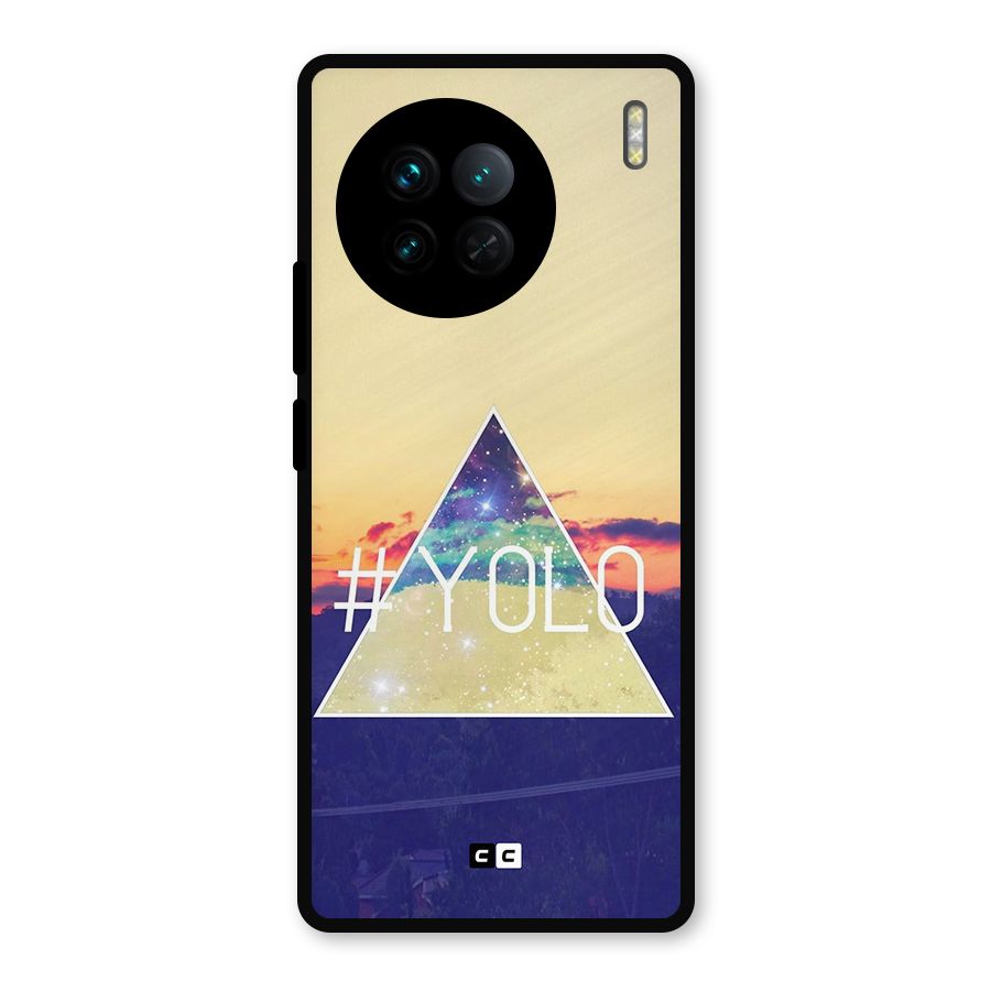 Yolo illuminati Metal Back Case for Vivo X90