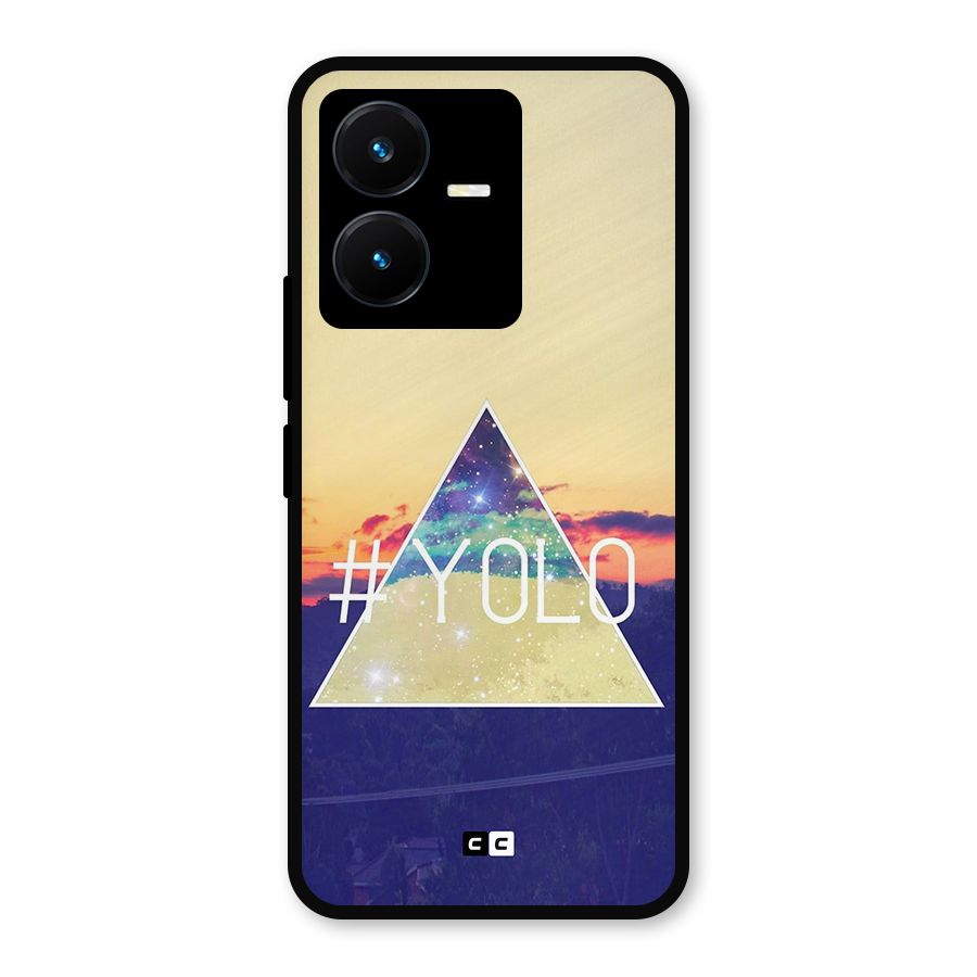 Yolo illuminati Metal Back Case for Vivo Y22